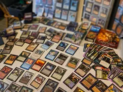 U magic the gathering (3) Card Bulk lot of Mixed Sets *Vintage Years 1993-2014 - Image 1