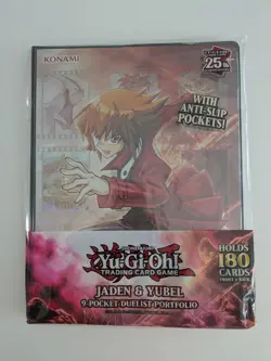 Konami Yu-Gi-Oh! 9-Pocket Portfolio - JADEN AND YUBEL (Holds 180 Cards) - New - Image 2
