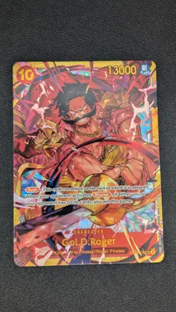 Gol.D.Roger OP09-118 Sec Emperors in the New World Foil One Piece Card - Image 1