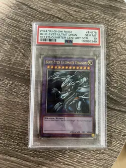 PSA GEM MT 10 2024 YU-GI-OH RA03 BLUE-EYES ULTIMATE DRAGON 1ST EDITION - Image 3