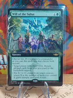 MTG Will of the Sultai (89/478) Tarkir Dragonstorm Commander NM - Image 1