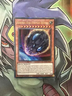 RA01-EN015 Nibiru, The Primal Being New Ultimate Rare 1st Edition NM Yugioh Card - Image 1