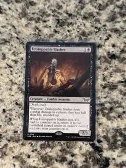 [1x] Unstoppable Slasher (0119) Near Mint, English Duskmourn: House of Horror MT - Image 1