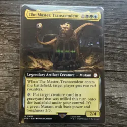 The Master Transcendent MTG PIP Fallout Mythic 0006 Magic The Gathering TCG - Image 1