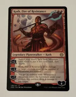 Koth, Fire of Resistance - Phyrexia: All Will Be One LP - Image 1