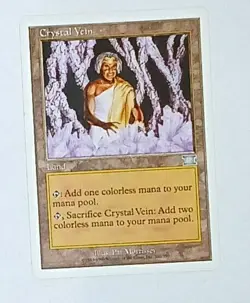 Magic the Gathering * MTG * 1 x Crystal Vein * 6th * LP - Image 1