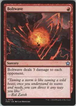 Boltwave #79 - Foundations FDN Magic the Gathering LP - Image 1