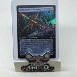 Extinguisher Battleship Extended Art Foil - Edge of Eternities MTG - Image 1