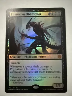 Phyrexian Obliterator Phyrexia: All Will Be One Foil - Image 1
