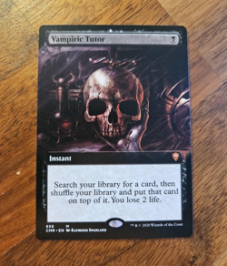 Vampiric Tutor - BORDERLESS - NM - MTG - Image 1