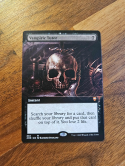 Vampiric Tutor - BORDERLESS - NM - MTG - Image 3