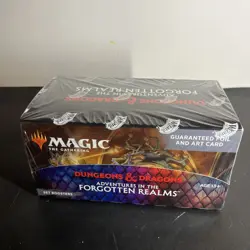 Adventures in the Forgotten Realms Set Booster Box MTG Brand New Sealed 630509982875 - Image 1