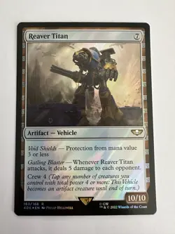 Reaver Titan | Universes Beyond: Warhammer 40000 | SURGE FOIL - Image 1