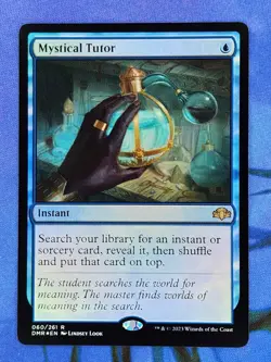 1x FOIL Mystical Tutor, NM, DMR, Magic: the Gathering, MtG - Image 1