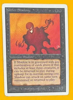 MTG NETHER SHADOW Unlimited (OldManMTG 007-969) - Image 1