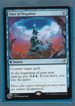 21 Pact of Negation Time Spiral: Remaster (TSR) #077 Near Mint Never Played MTG - Image 1