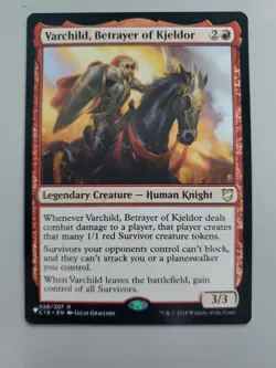 MTG Varchild, Betrayer of Kjeldor Myst Booster 2 28/307 Comm 2018 Regular Rare - Image 1