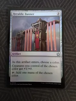 mtg heraldic banner foil foundations - Image 1