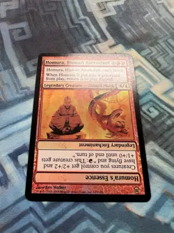 MTG Foil Homura, Human Ascendant EX/LP+ Saviors of Kamigawa - Image 2