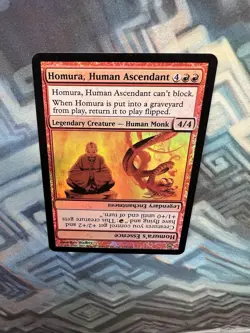 MTG Foil Homura, Human Ascendant EX/LP+ Saviors of Kamigawa - Image 3