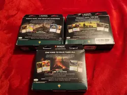 WOTC MTG Lord of the Rings-Tales of Middle Earth-3 Commander Decks Free Shipping - Image 5