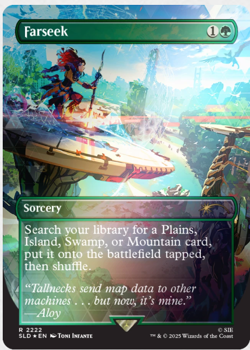 Farseek FOIL PlayStation 🎮 Horizon SECRET LAIR MTG PRESALE - Image 1