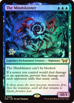 MTG FOIL The Mindskinner Prerelease Duskmourn House of Horror - Promo: Date - Image 1