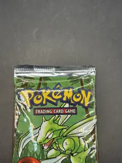 1999 Pokemon Jungle Booster Pack Factory Sealed Scyther WOTC (Assume Light) - Image 3