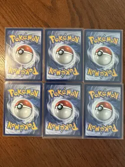 Pokemon TCG Mega Evolution Lot Of 6 Illustration Rare Near Mint Pack Fresh Cards - Image 2