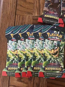Pokemon TCG Twilight Masquerade Sleeved Booster Packs - Lot of 24 Factory Sealed - Image 5