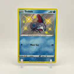 Sobble Shiny Holo Rare - SV025/SV122 Shining Fates Shiny Vault - Pokemon TCG - Image 1