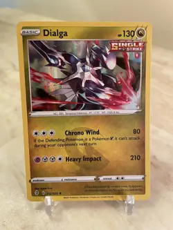 Pokemon TCG Dialga Evolving Skies 112/203 Holo Rare NM - Image 1