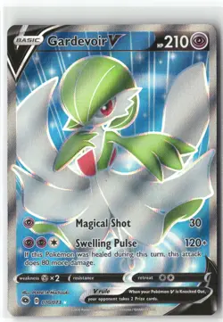 Gardevoir V (Full Art), Pokemon Champion's Path Ultra Rare, 70/73 NM - Image 1