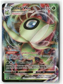 Celebi VMAX, Pokemon SWSH06: Chilling Reign Ultra Rare, 008/198 NM - Image 1