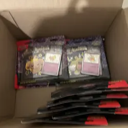 LOT OF 10-Pokemon Paldean Fates Tech Sticker Collection 3 Pack Blister - Image 2
