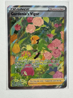 Pokemon Crown Zenith Gardenia's Vigor GG61 Galarian Gallery Holo NM - Image 1