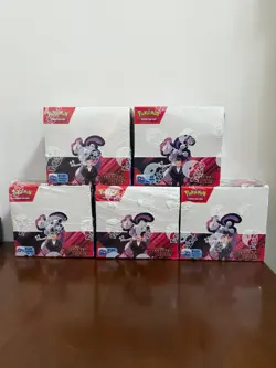 Pokemon TCG Destined Rivals Booster Box Display Scarlet & Violet SEALED in Hand - Image 1
