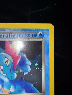 Pokemon Dark Feraligatr 1st Edition Holo Rare Neo Destiny 2002 WOTC Vintage - Image 5