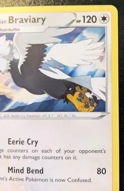 Hisuian Braviary 149/195 Rare Sword & Shield: Silver Tempest Pokemon TCG - Image 3