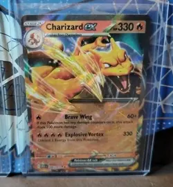 Lot Of 2 Pokemon Charizard EX 054/091--006/165 Near Mint Condition - Image 3