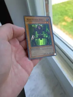 Man-Eater Bug Rare Holo Near Mint 1996 Yu-Gi-Oh! LOB-108 - Image 4