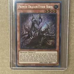 Primite Dragon Ether Beryl BLMM-EN130 Yu Gi Oh 1st Edition - Image 1