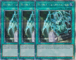 Yu-Gi-Oh! 3x Return of the Dragon Lords RA03-EN060 Quarter Century Rare Playset - Image 1