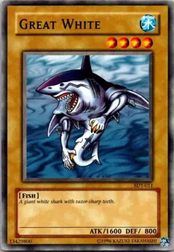 Great White SDY-011 Yugioh LP - Image 1