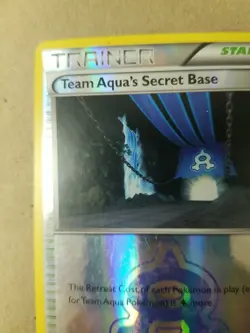1x Team Aqua's Secret Base - 28/34 - Uncommon - Reverse Holo- POKEMON CARD - LP - Image 2