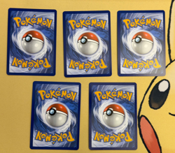 Lot of 5 Pokemon TCG Psyduck 007 Mega Evolution Pokemon Blister BSP Promo Cards - Image 2