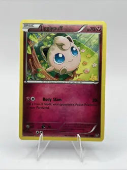 2014 Basic Fairy Type Pokemon Jigglypuff Card 88/146 - Image 1
