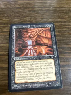 1994 Magic the Gathering Gate to Phyrexia Antiquities Card - Image 3