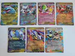Pokemon Mega Evolution NM Lot of 7 EX Double Rare Holographic Cards - Image 1