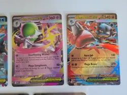 Pokemon Mega Evolution NM Lot of 7 EX Double Rare Holographic Cards - Image 4